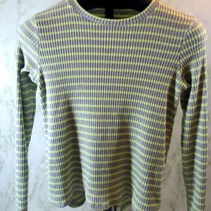 American Eagle Outfitters Soft Striped Sweater Top